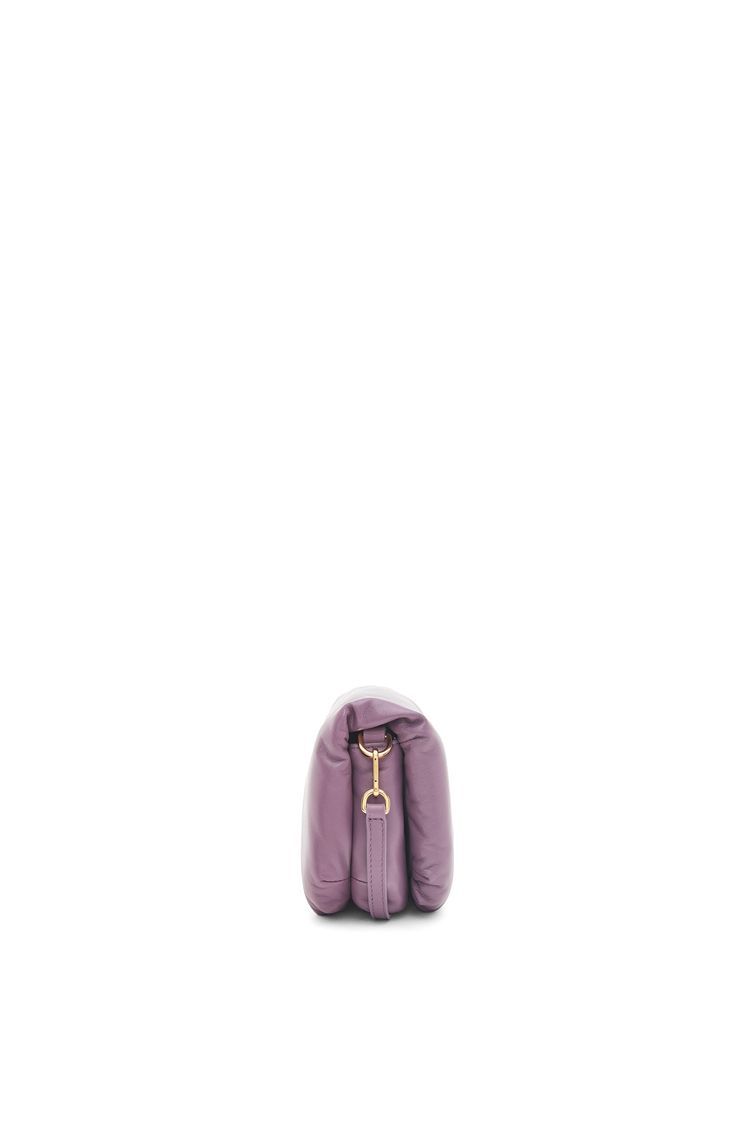 Mini Puffer Goya bag in shiny nappa lambskin