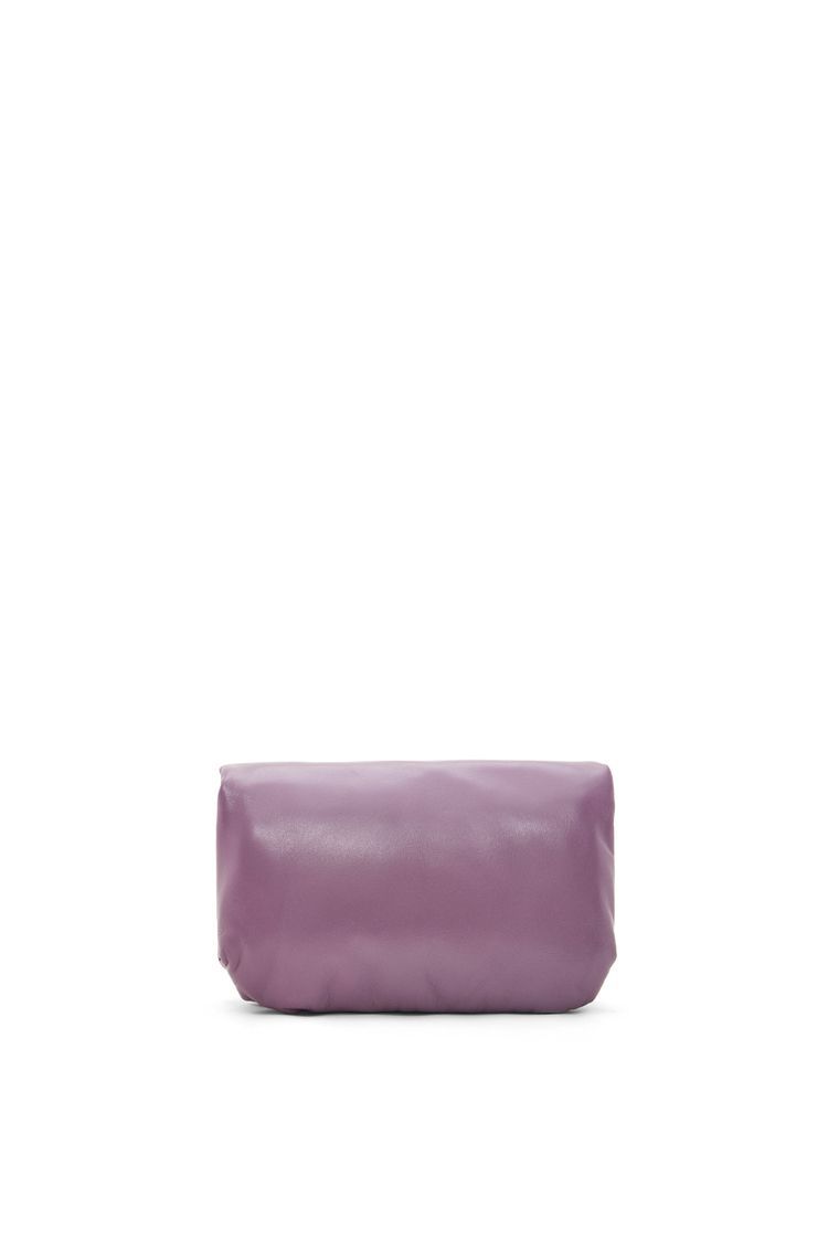 Mini Puffer Goya bag in shiny nappa lambskin