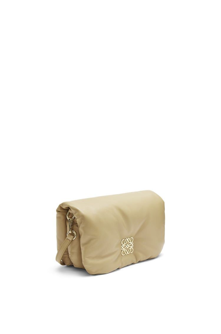 Mini Puffer Goya bag in shiny nappa lambskin