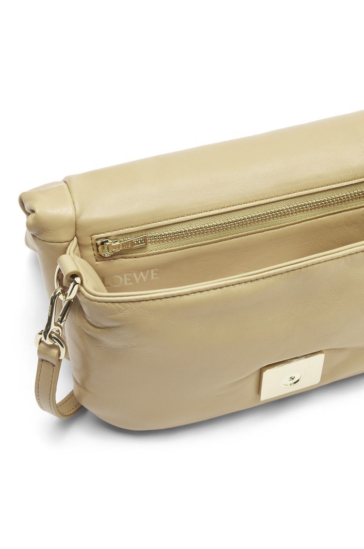 Mini Puffer Goya bag in shiny nappa lambskin