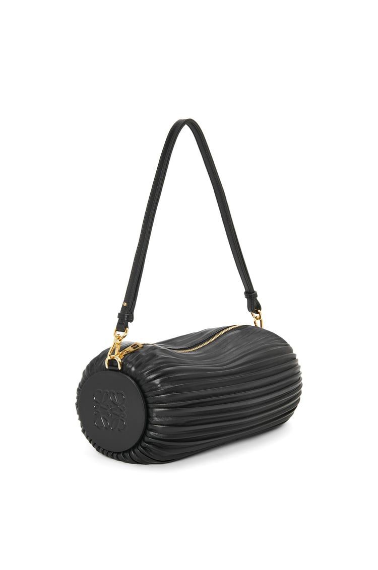Bracelet Pouch in pleated nappa