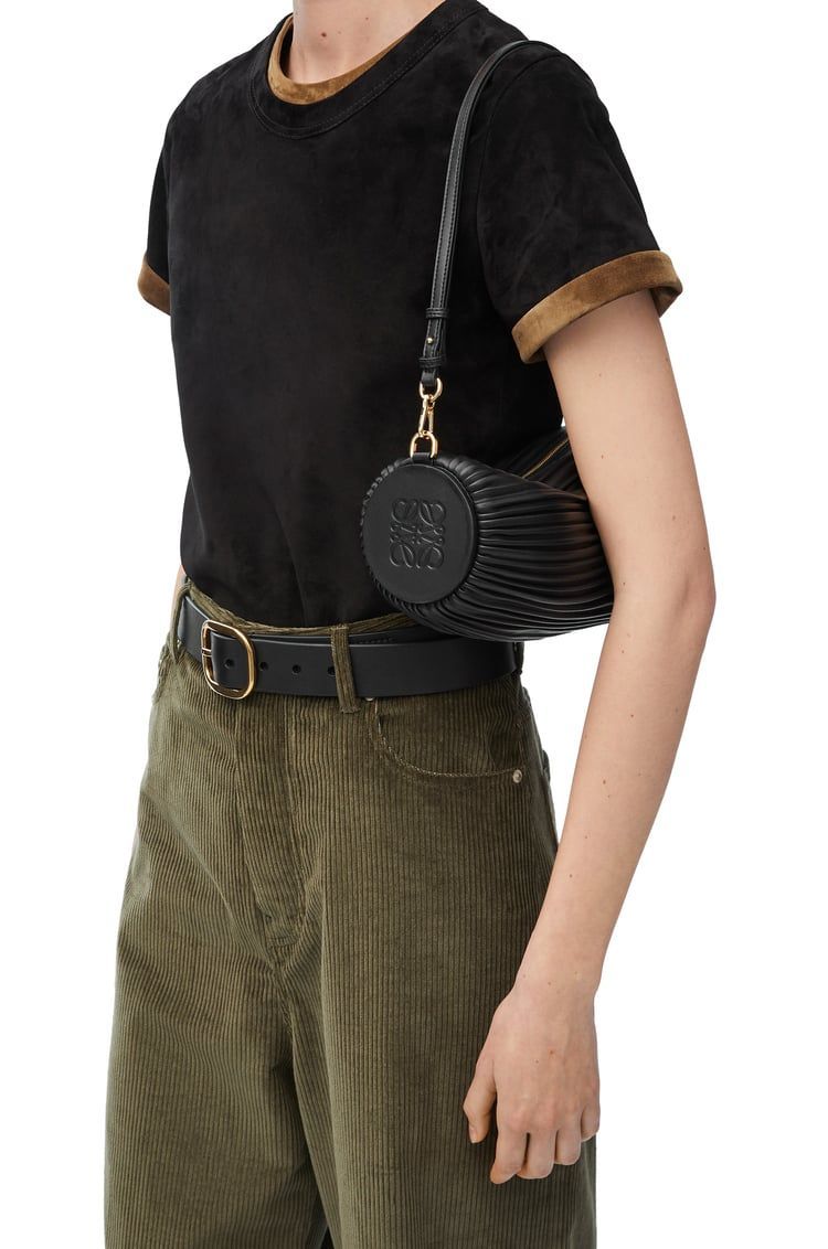 Bracelet Pouch in pleated nappa