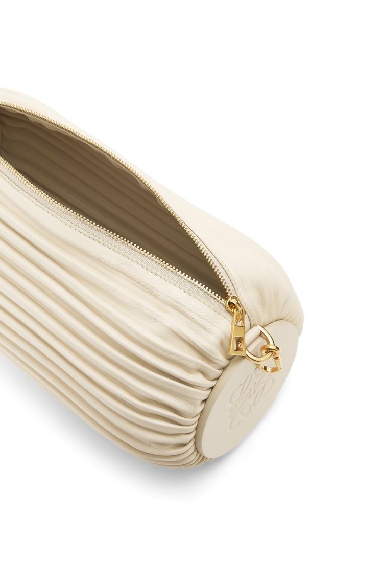 Bracelet Pouch in pleated nappa