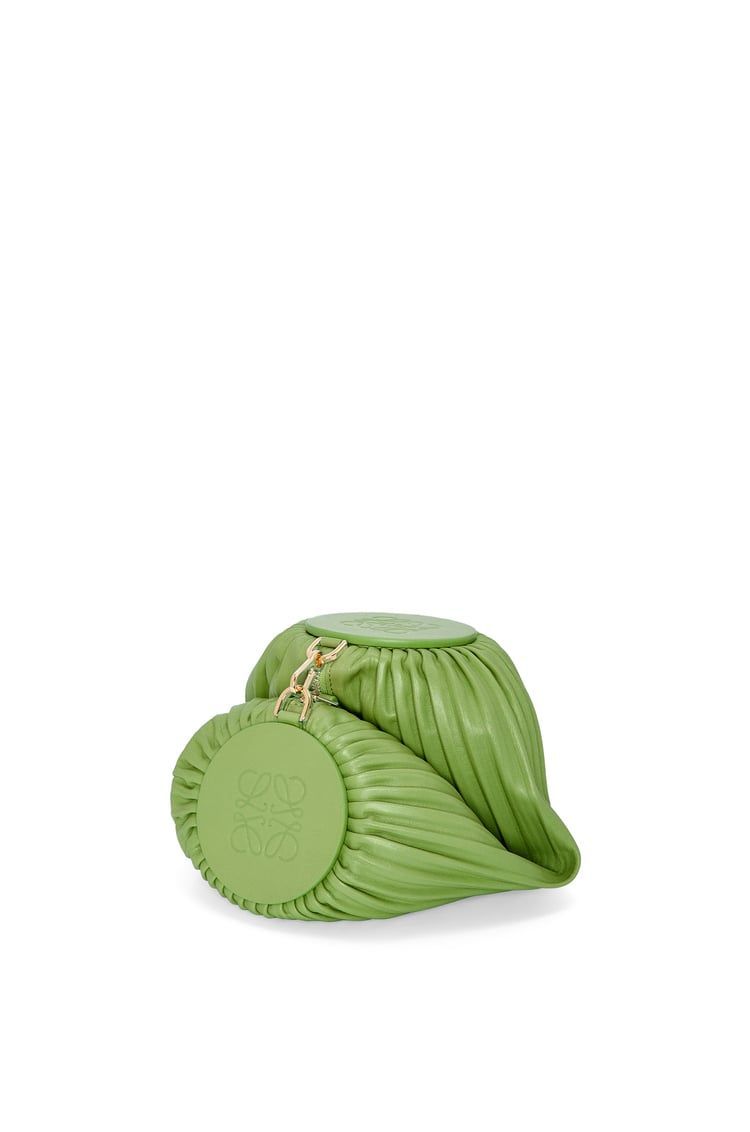 Bracelet Pouch in pleated nappa
