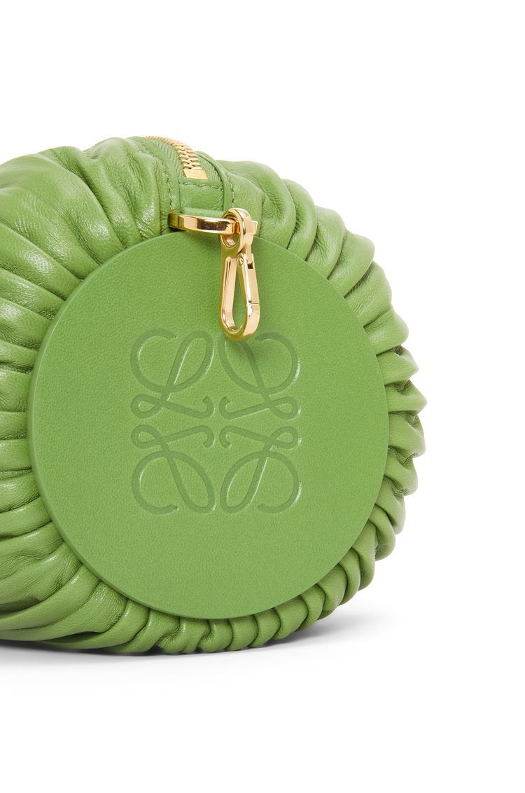 Bracelet Pouch in pleated nappa