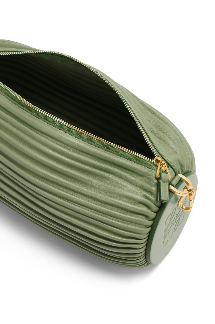 Bracelet Pouch in pleated nappa