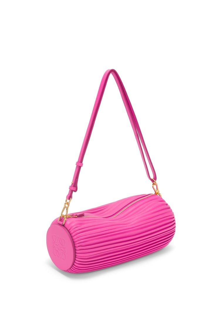 Bracelet Pouch in pleated nappa