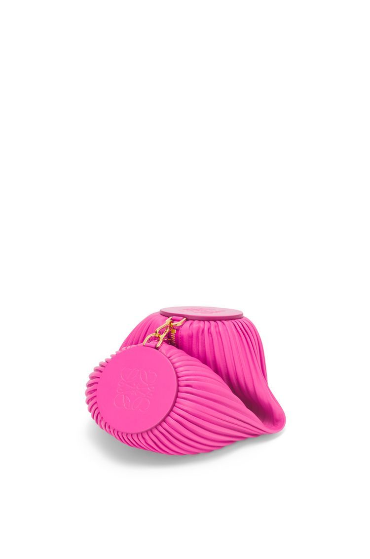 Bracelet Pouch in pleated nappa