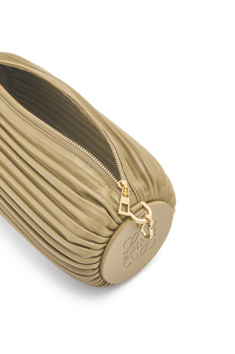 Bracelet Pouch in pleated nappa