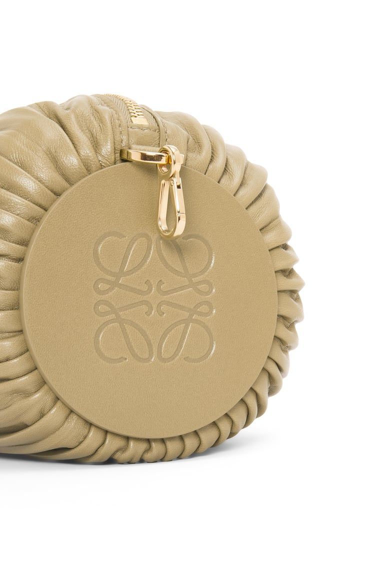 Bracelet Pouch in pleated nappa