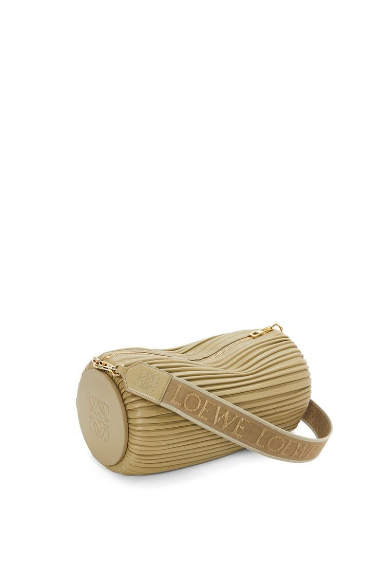 Large Bracelet pouch in pleated nappa