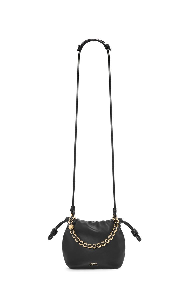 Mini Flamenco Purse bag in mellow nappa lambskin