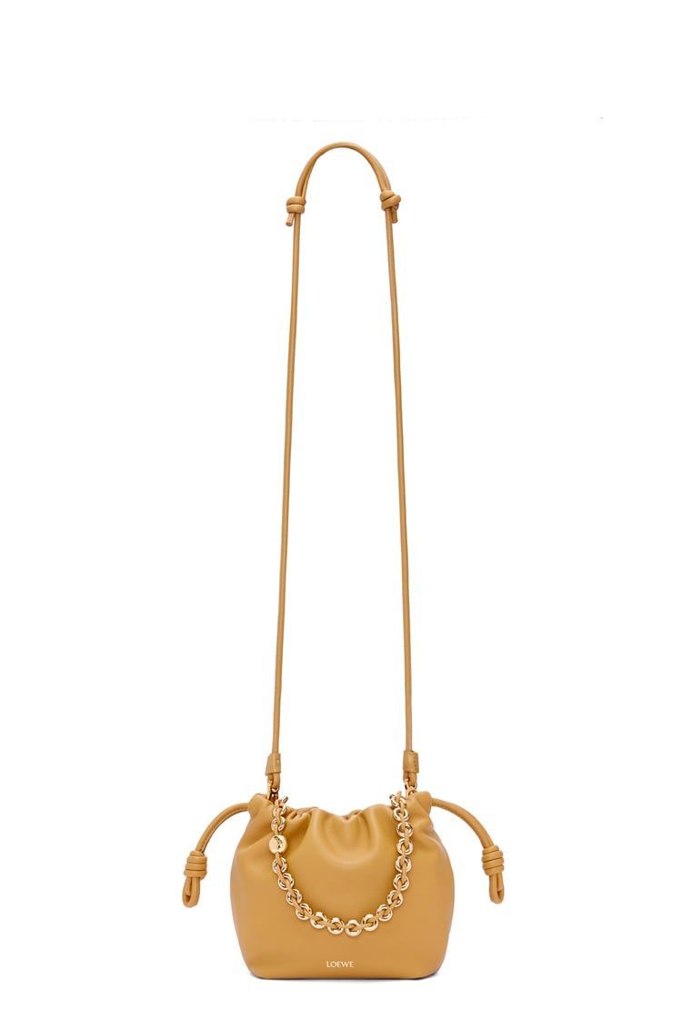 Mini Flamenco Purse bag in mellow nappa lambskin