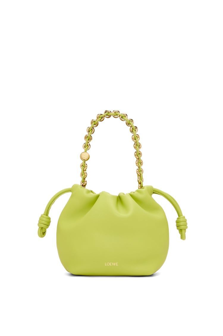 Mini Flamenco Purse bag in mellow nappa lambskin