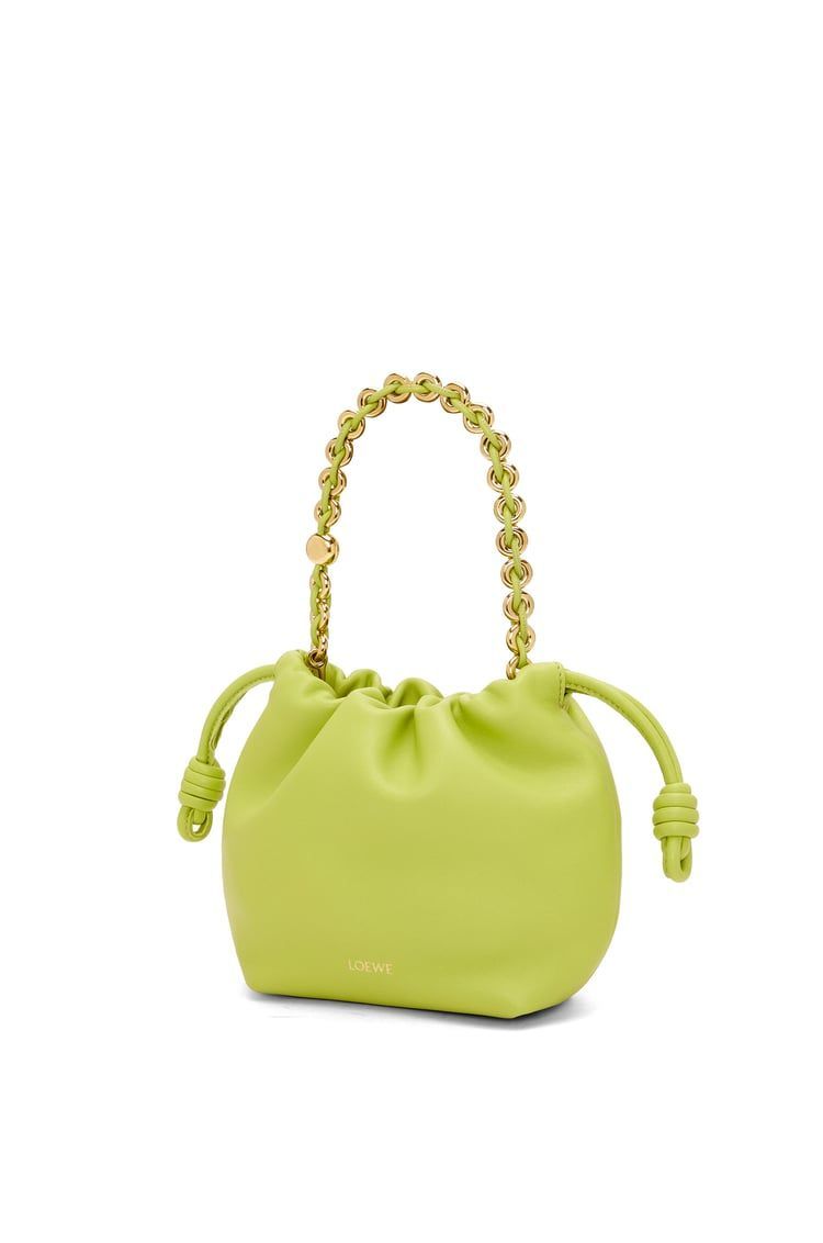 Mini Flamenco Purse bag in mellow nappa lambskin