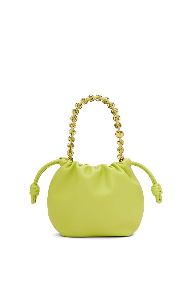 Mini Flamenco Purse bag in mellow nappa lambskin