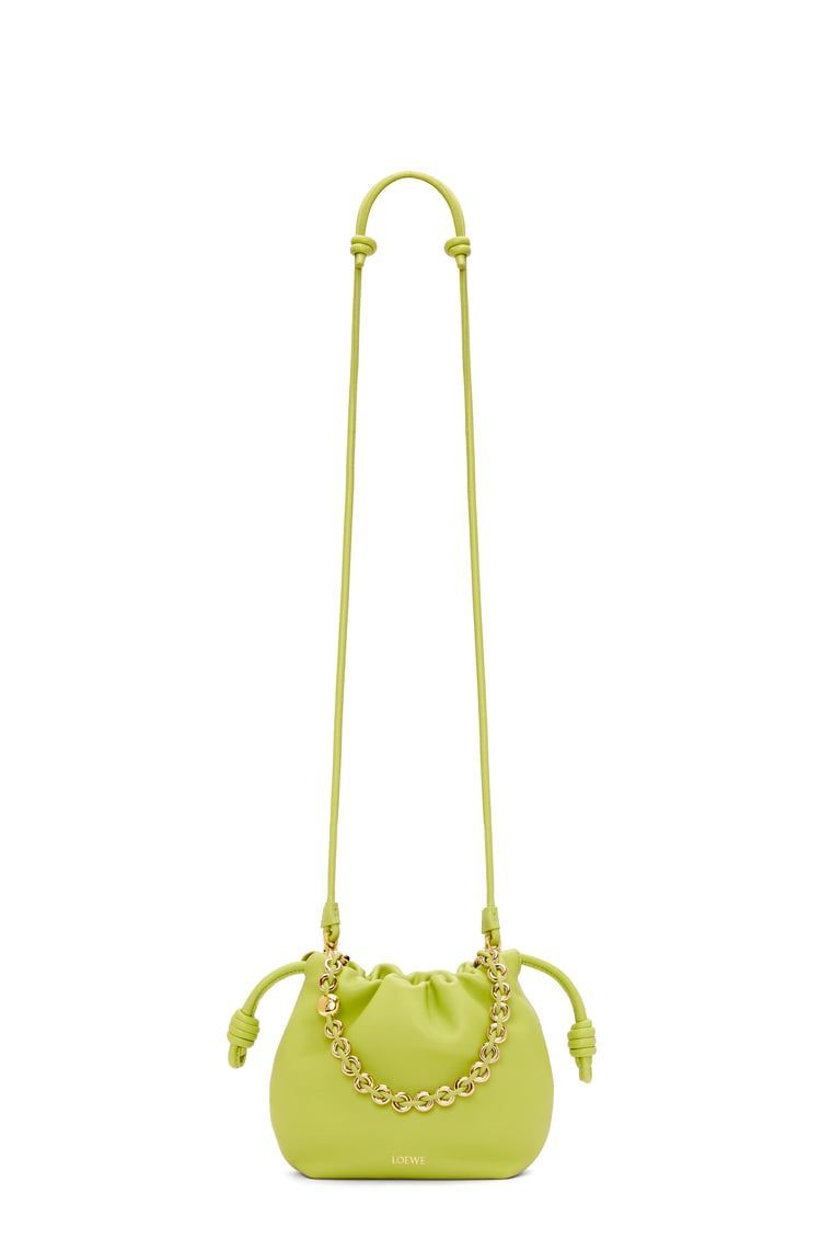 Mini Flamenco Purse bag in mellow nappa lambskin