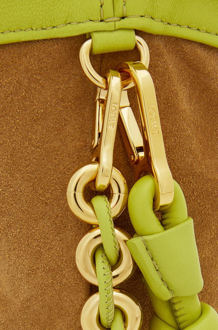 Mini Flamenco Purse bag in mellow nappa lambskin