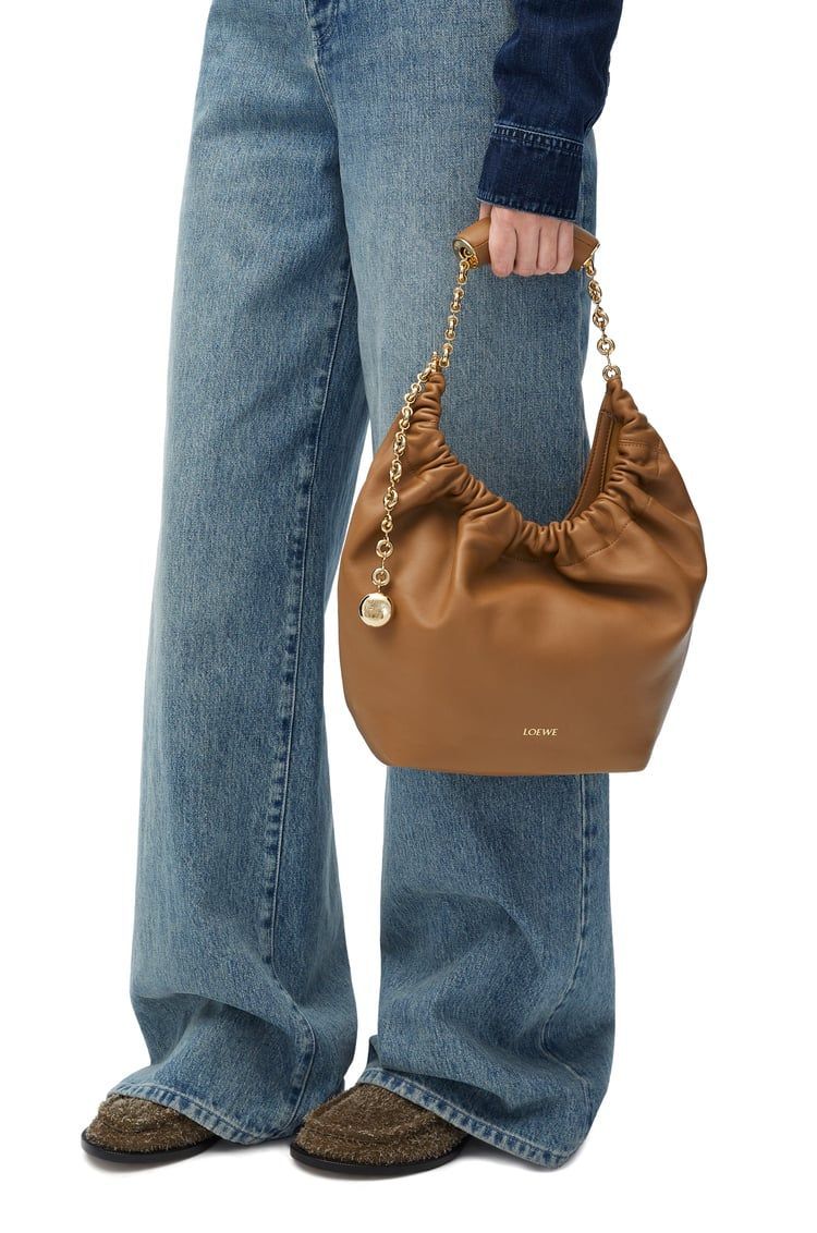 Small Squeeze bag in nappa lambskin