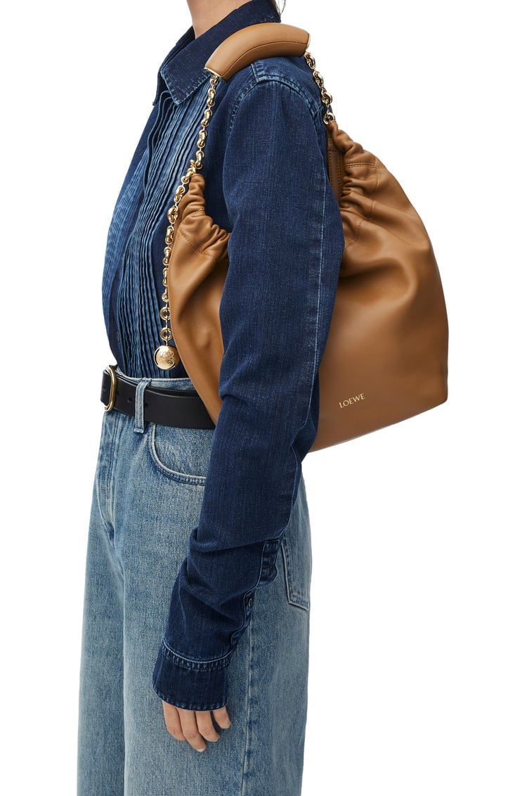 Small Squeeze bag in nappa lambskin