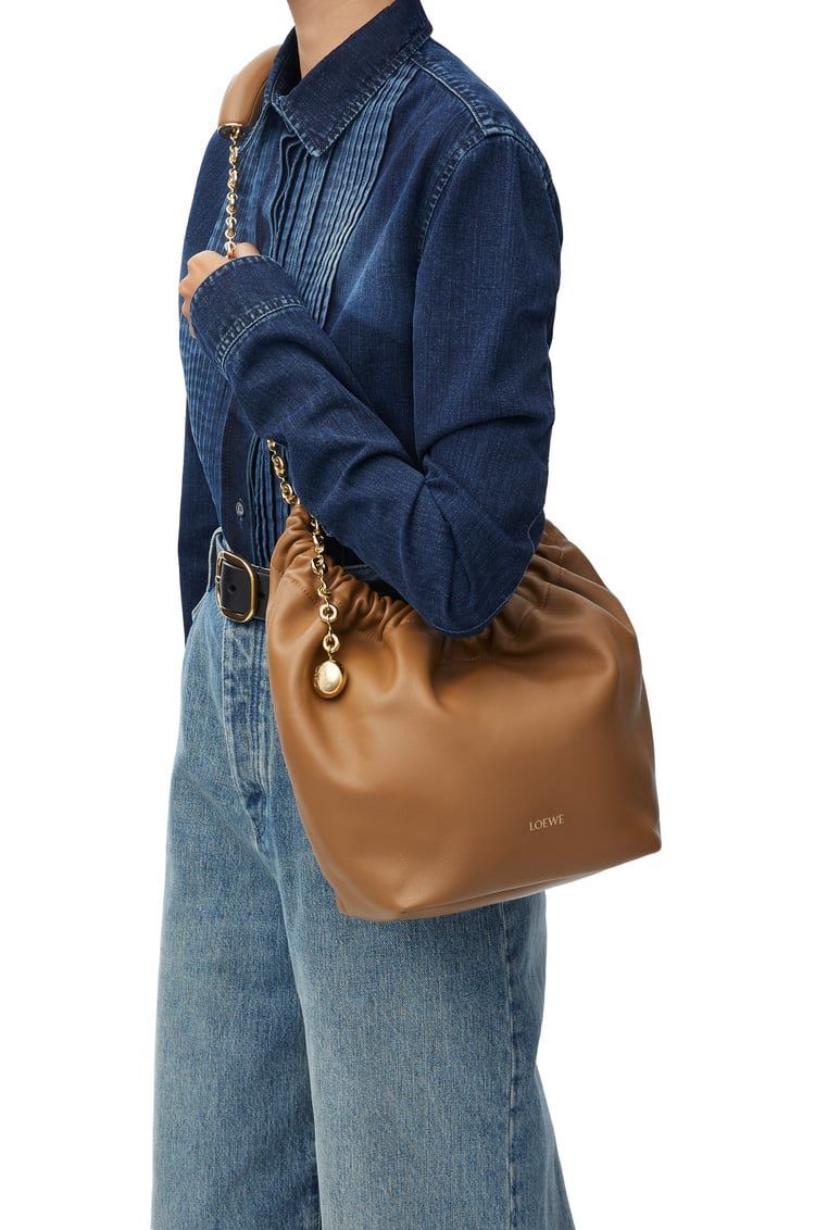 Small Squeeze bag in nappa lambskin