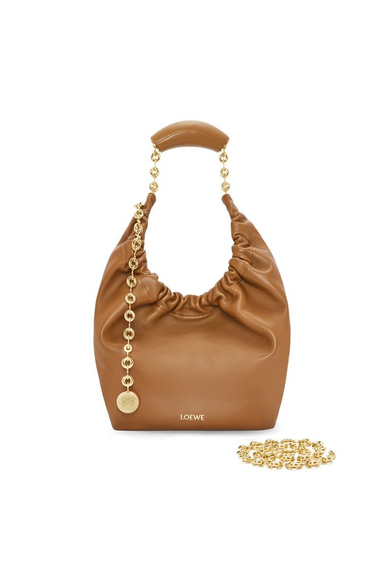Small Squeeze bag in nappa lambskin