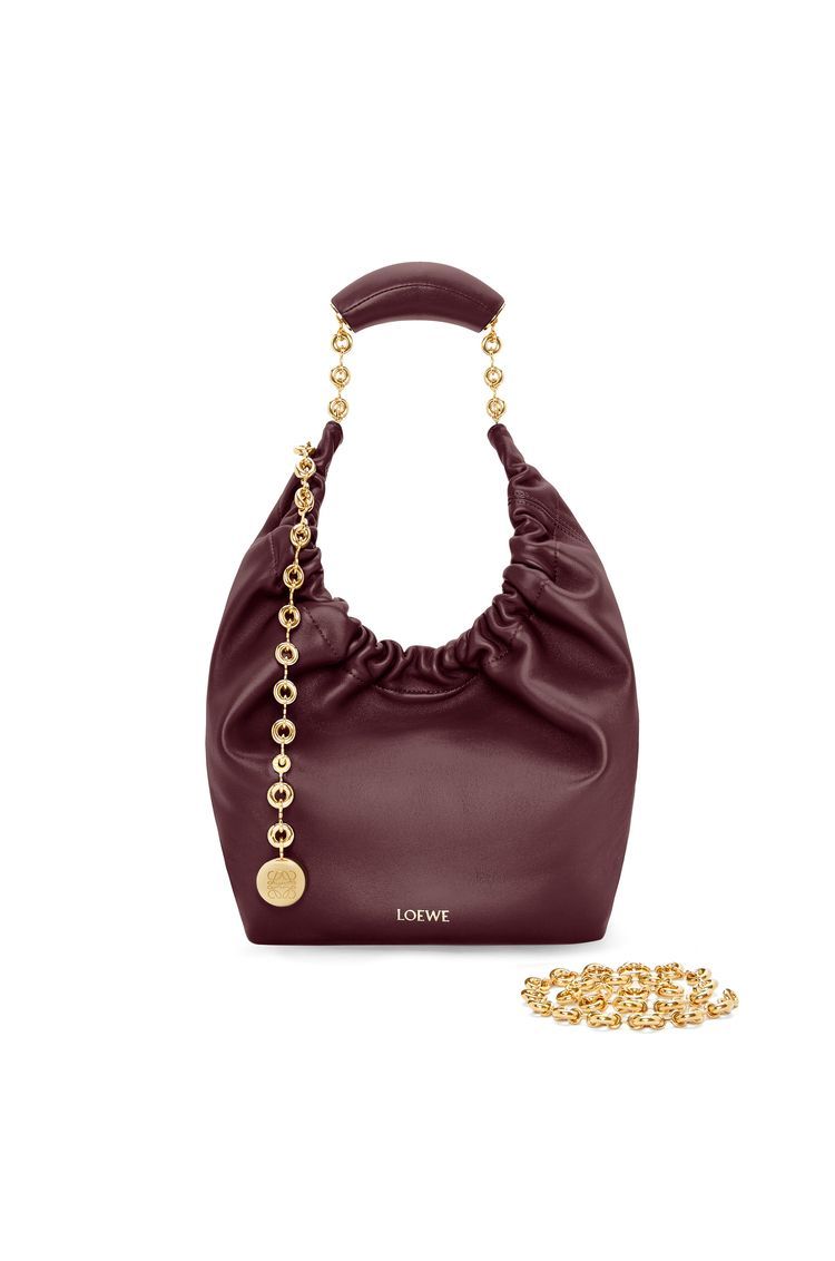 Small Squeeze bag in nappa lambskin