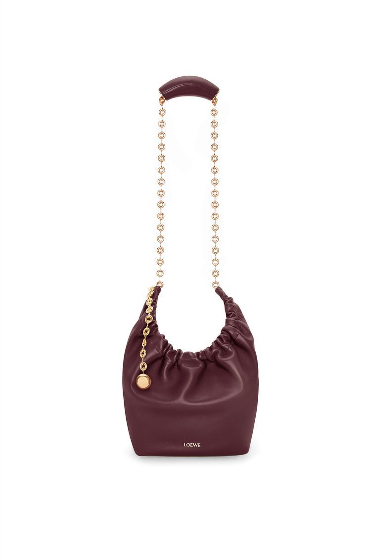 Small Squeeze bag in nappa lambskin