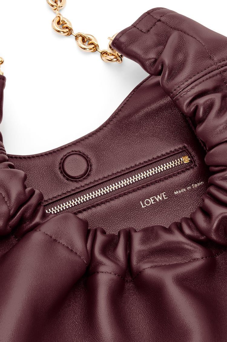 Small Squeeze bag in nappa lambskin
