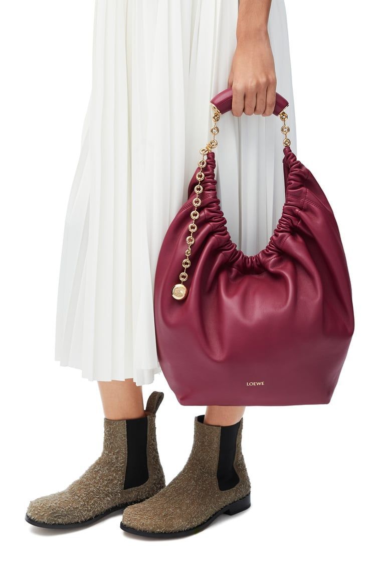 Medium Squeeze bag in nappa lambskin
