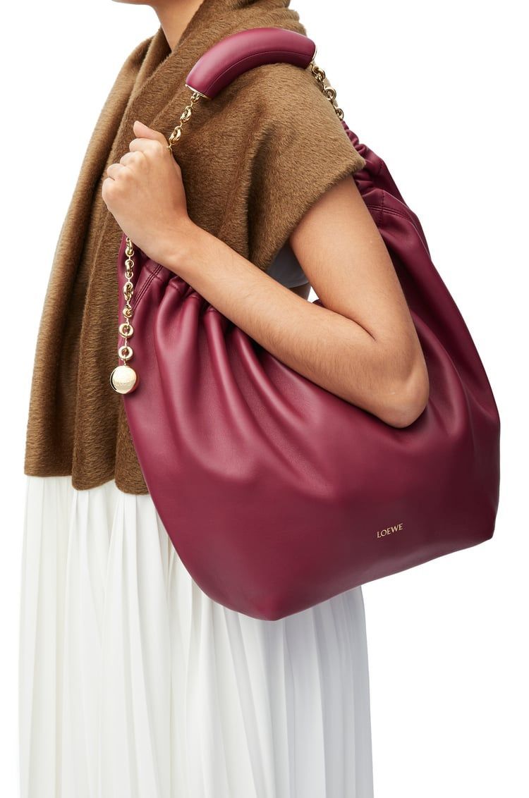 Medium Squeeze bag in nappa lambskin