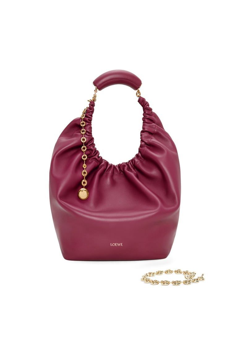 Medium Squeeze bag in nappa lambskin
