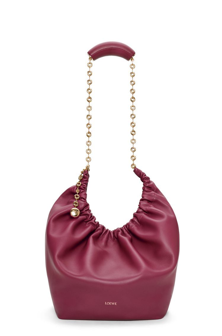 Medium Squeeze bag in nappa lambskin