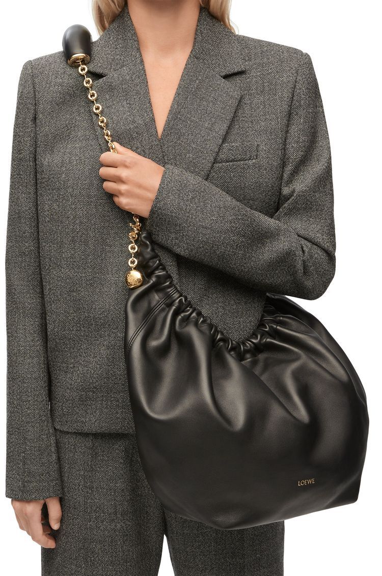 Medium Squeeze bag in nappa lambskin