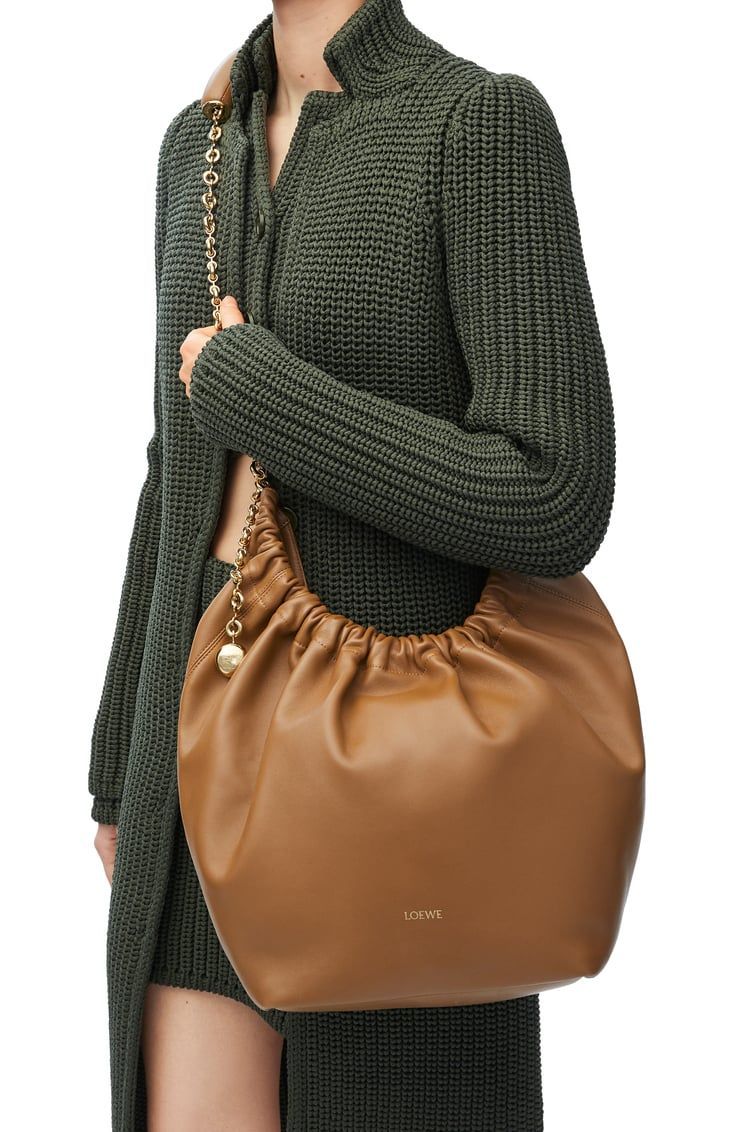 Medium Squeeze bag in nappa lambskin