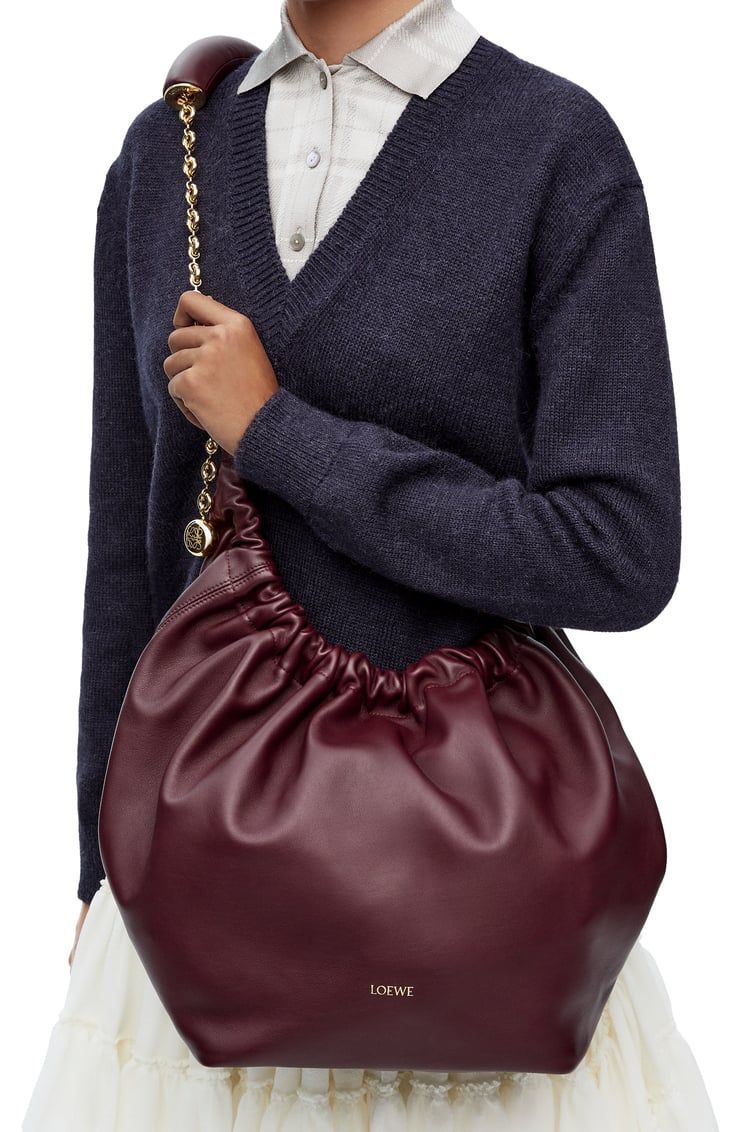 Medium Squeeze bag in nappa lambskin