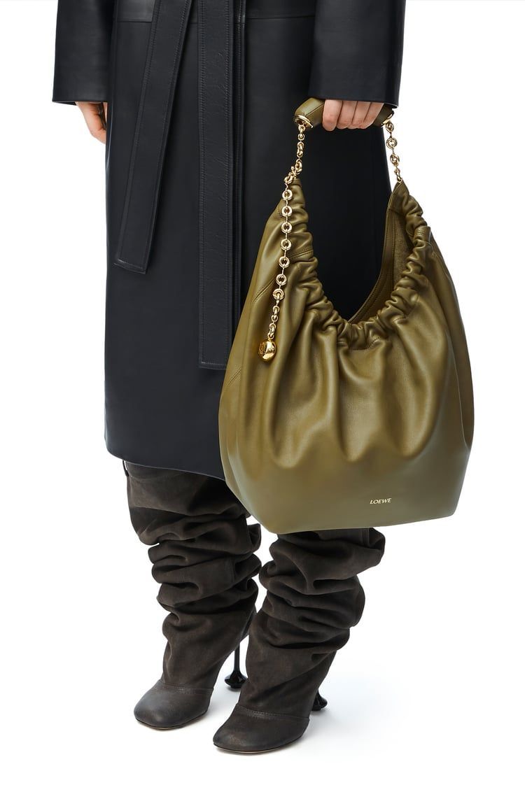 Medium Squeeze bag in nappa lambskin