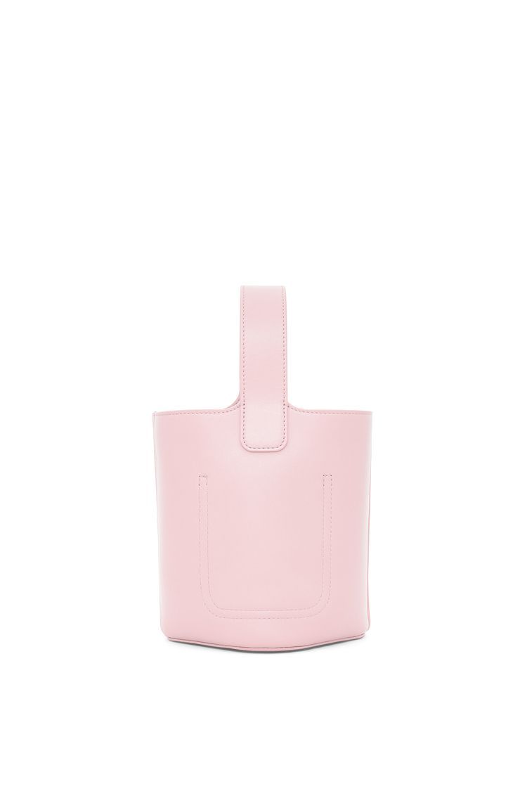 Mini Pebble bucket in mellow calfskin