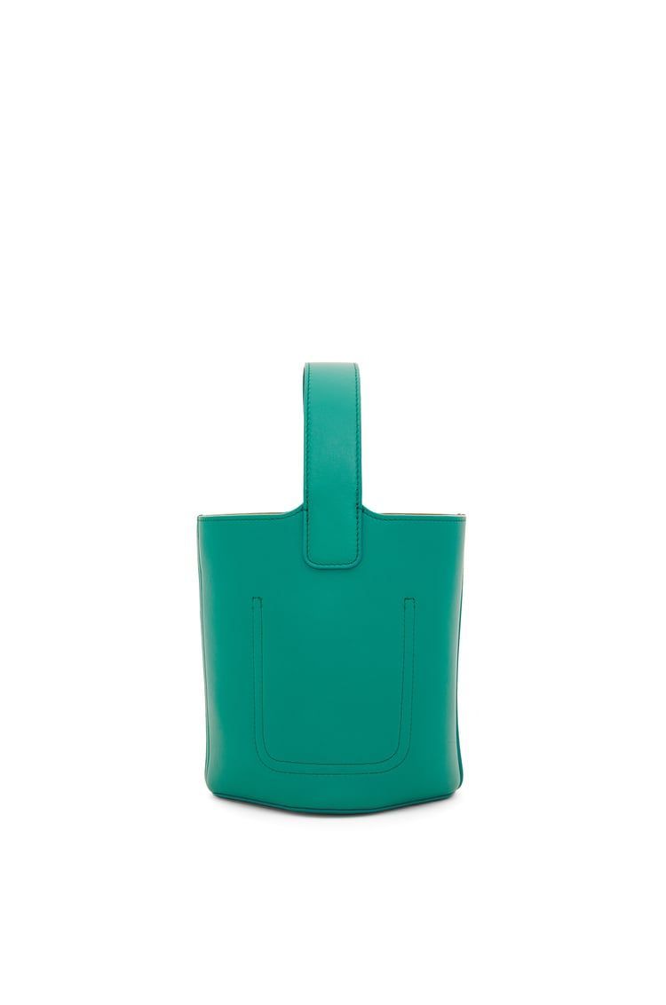 Mini Pebble bucket in mellow calfskin