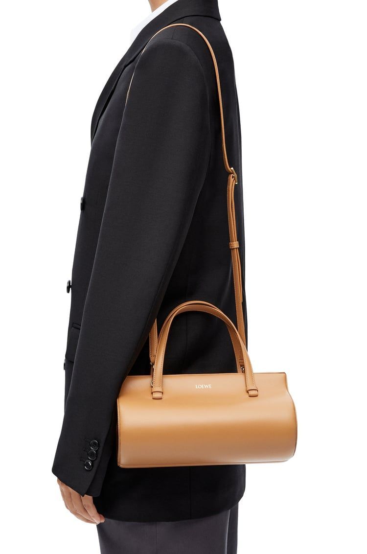 Small Clasp bag in silk calfskin