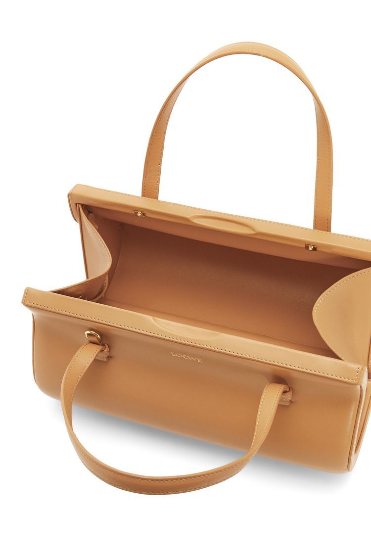 Small Clasp bag in silk calfskin