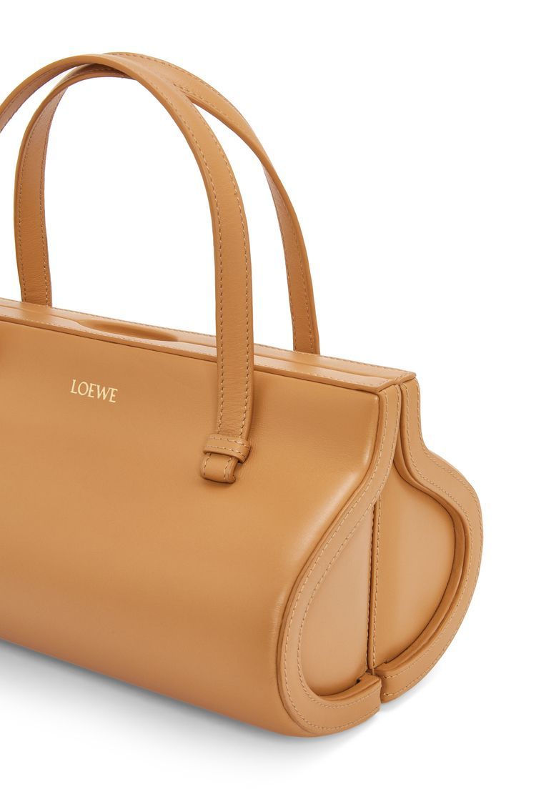 Small Clasp bag in silk calfskin