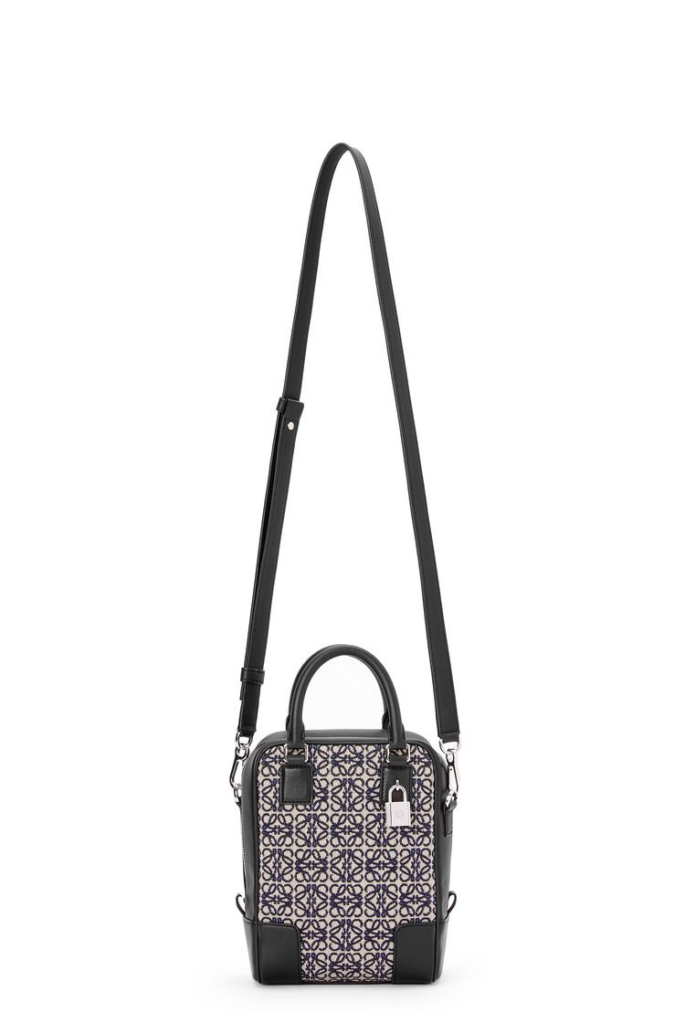 Amazona 15 in Anagram jacquard and calfskin