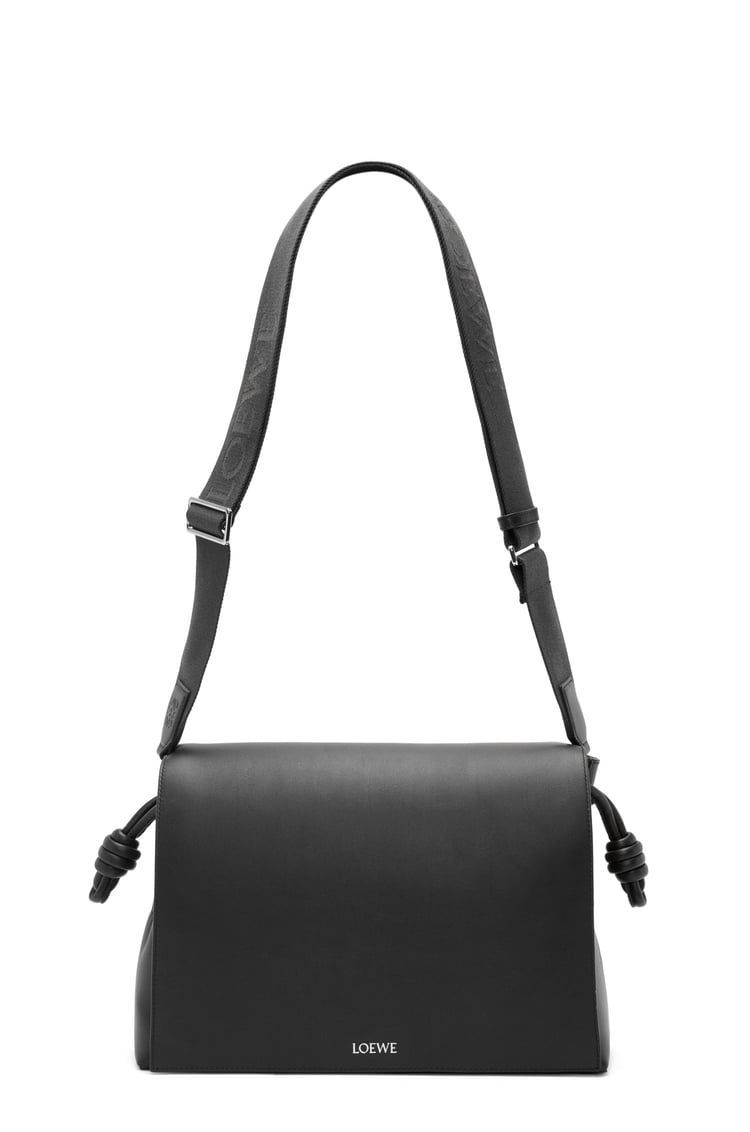 Flamenco satchel in shiny supple calfskin