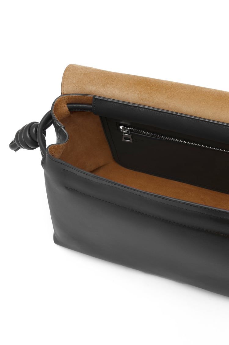 Flamenco satchel in shiny supple calfskin