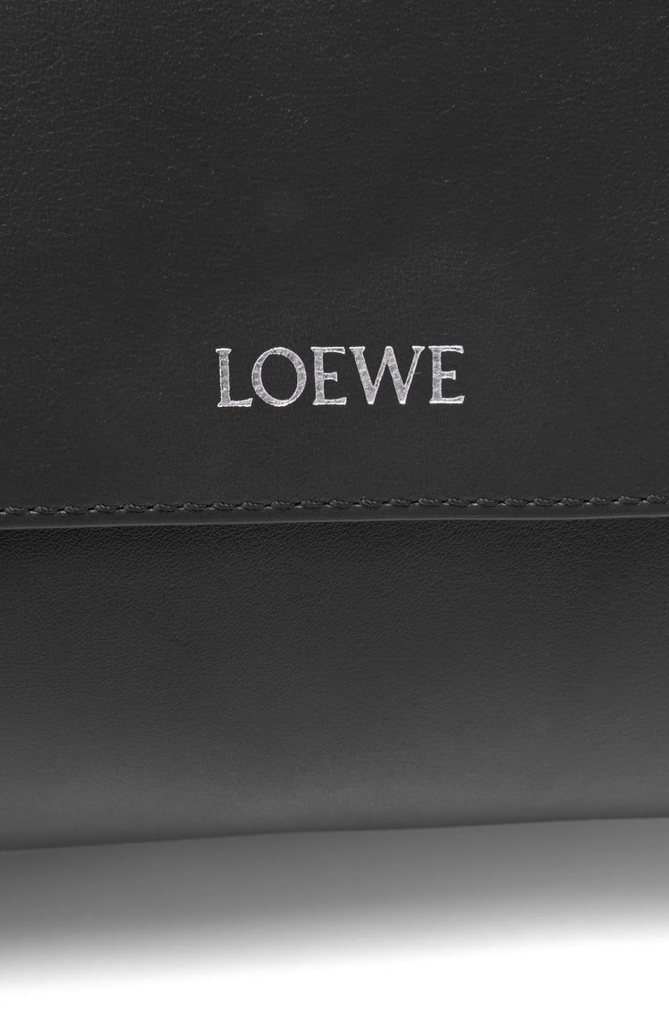 Flamenco satchel in shiny supple calfskin