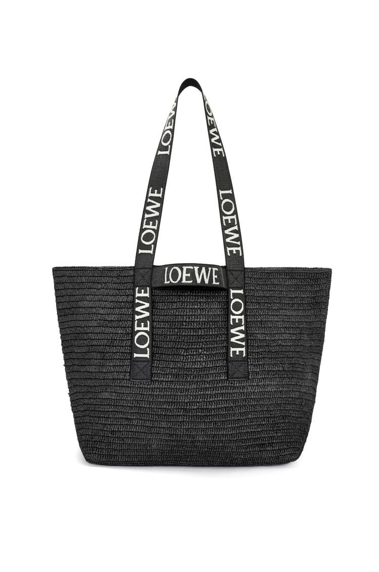 Fold Shopper in raffia