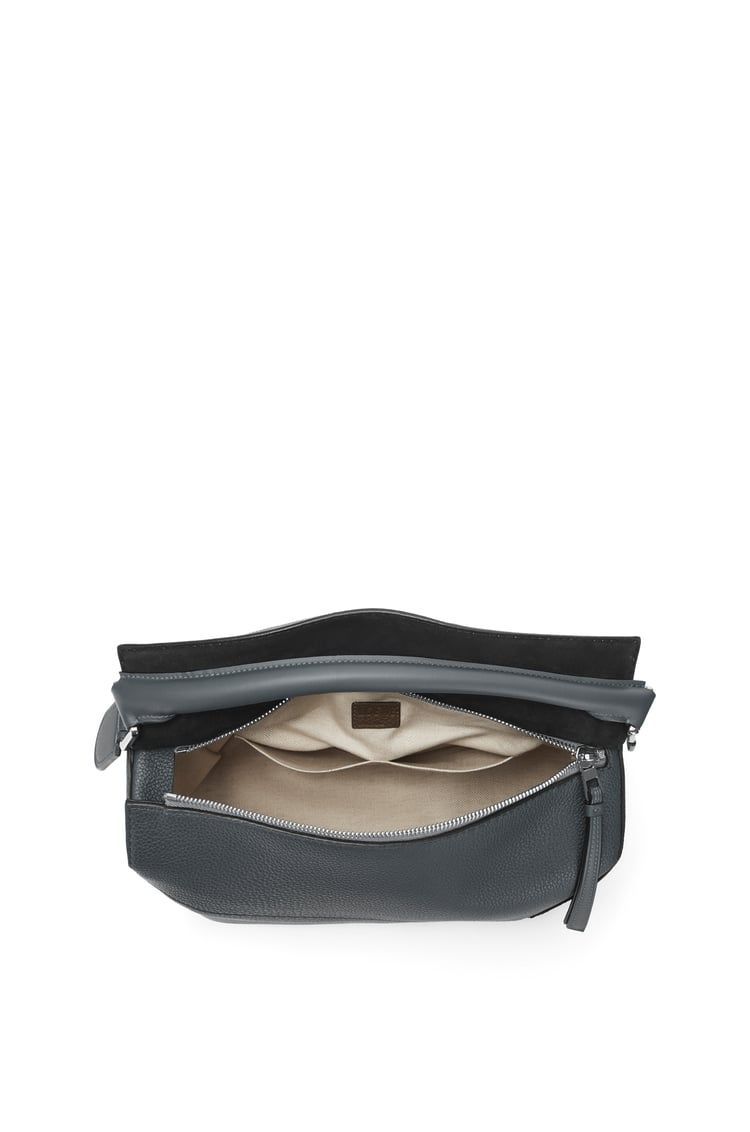 Large Puzzle bag in grained calfskin