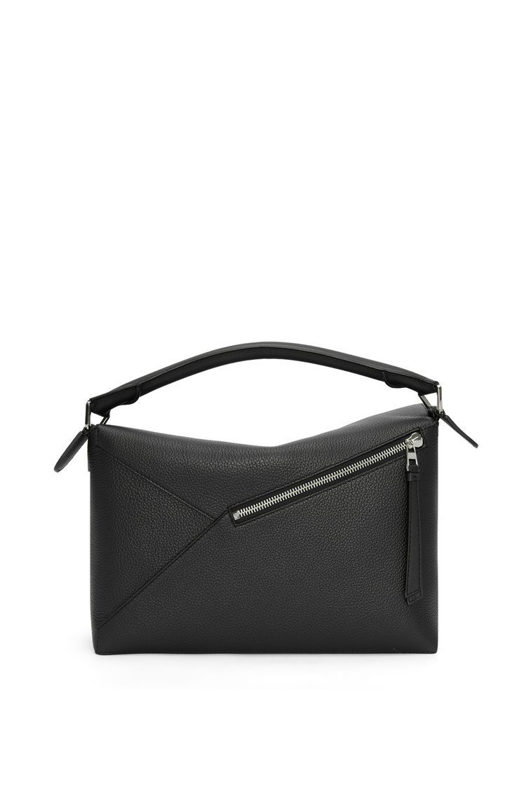 Large Puzzle bag in grained calfskin