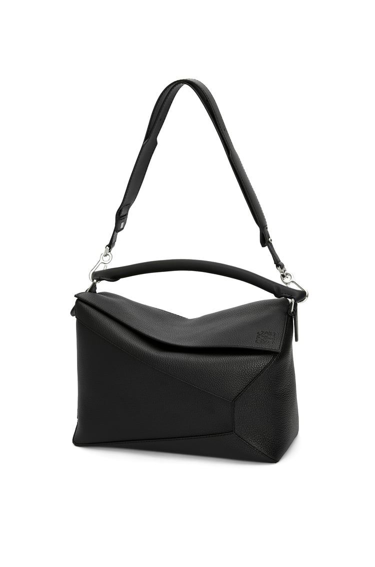 Large Puzzle bag in grained calfskin